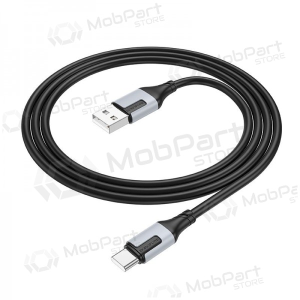 USB Kabel Borofone BX101 USB-A to USB-C 1.0m Schwarz