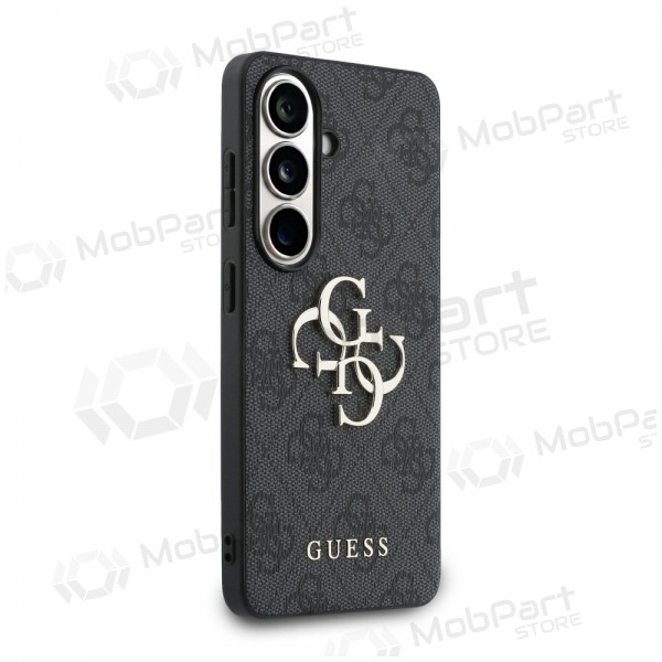 Samsung Galaxy S26 Hülle - Guess PU 4G Metal Logo (grau)