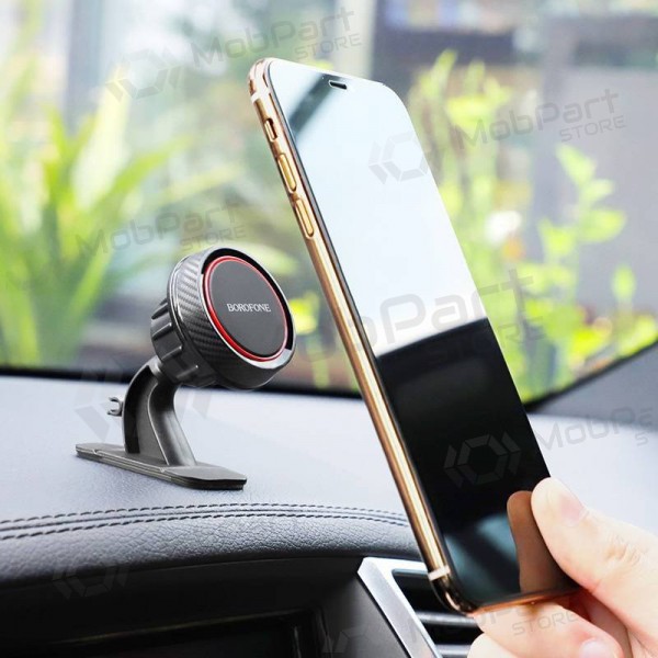 Automobilinis Universal telefono laikiklis Borofone BH13 Journey, mounted on the dashboard, magnetic Automobilinis Universal telefono laikiklis Borofone BH13 Journey, mounted on the dashboard, magnetic