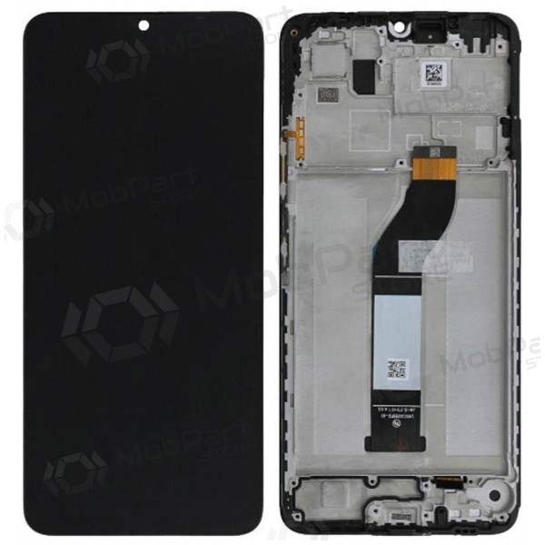 Xiaomi Redmi 13C 5G Original Display (schwarz) (mit Rahmen)