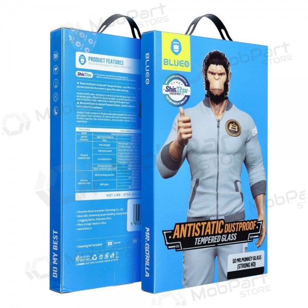 Samsung Galaxy S24 Schutzglas - 5D Mr. Monkey Glass (Strong Lite)