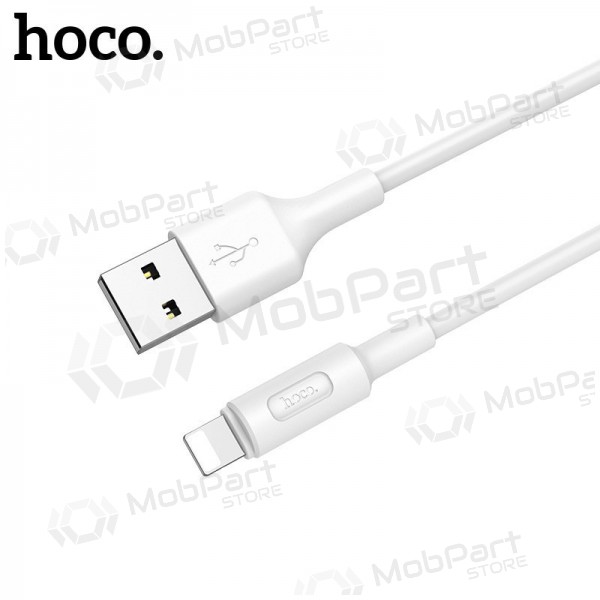 USB Kabel HOCO X25 lightning 1.0m (Weiß) USB Kabel HOCO X25 lightning 1.0m (Weiß)