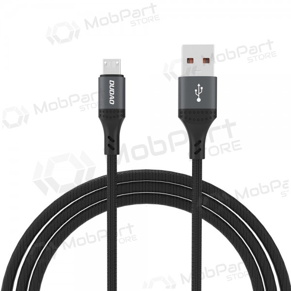 Micro-USB-Kabel Dudao L3SM USB-A auf Micro-USB 1,2 m 3 A schwarz