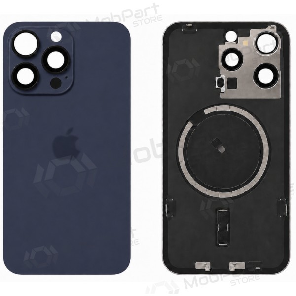 Apple iPhone 15 Pro Max rückseitige Abdeckung (blau) (Premium)