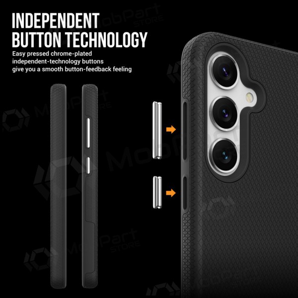 Handyhülle Perfectionists Triangle Case Samsung A266 A26 5G Schwarz