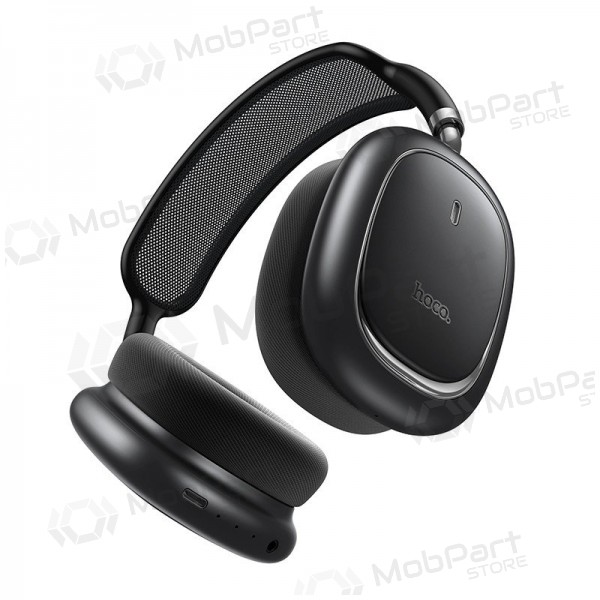 Kabellose kopfhörer mit mikrofon Hoco W68 ANC Bluetooth schwarz