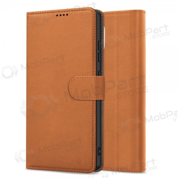 Xiaomi Redmi 15C, Poco C85 hülle - Fancy Wallet (braun)