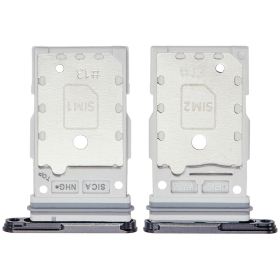 Samsung Galaxy S25, S25+ Dual-SIM-Kartenhalter (schwarz) (original)