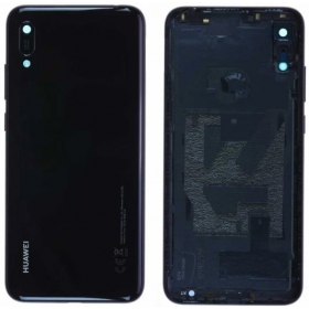 Huawei Y6 2019 / Y6 Pro 2019 / Y6 Prime 2019 Rückseite Akkudeckel (Schwarz) (gebraucht grade C, original)