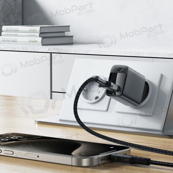 Ladegerät Acefast A90 18W USB-A Schwarz