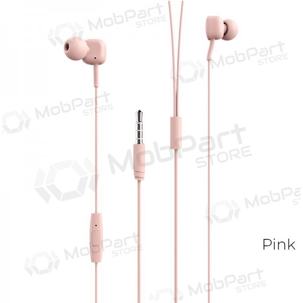Freisprecheinrichtung Borofone BM34 3,5mm (Rosa)