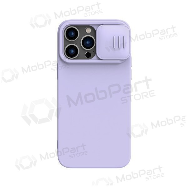 Apple iPhone 14 Pro Max Handyhülle „Nillkin Silicone“ (šviesiai Violett) Apple iPhone 14 Pro Max Handyhülle „Nillkin Silicone“ (šviesiai Violett)
