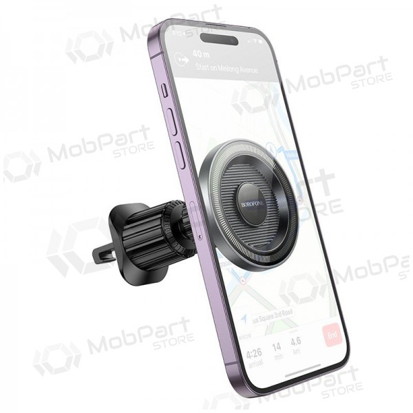 Halterung für Autotelefon Borofone BH122 Magsafe (air vent) Schwarz