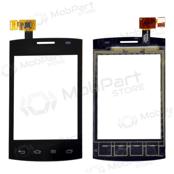 LG E410 (L1-2) touchscreen (mit Rahmen) (Schwarz)