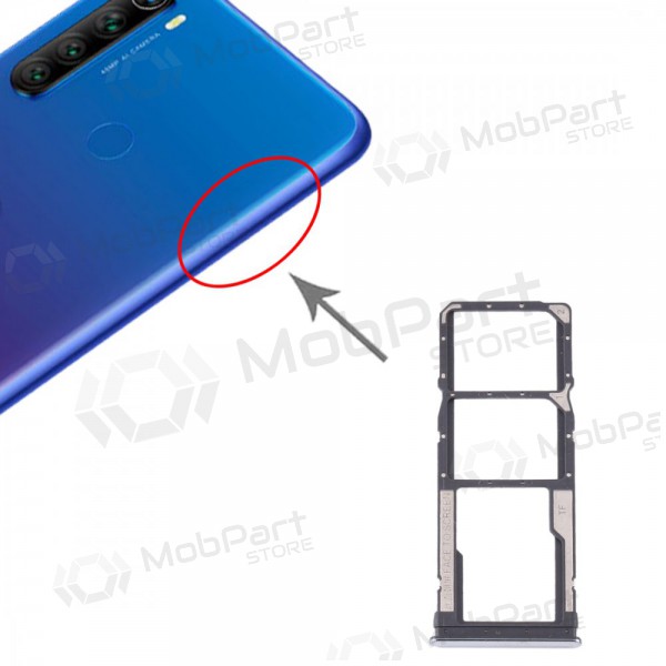 Xiaomi Redmi Note 8T SIM-Kartenhalter Weiß (Moonlight White)