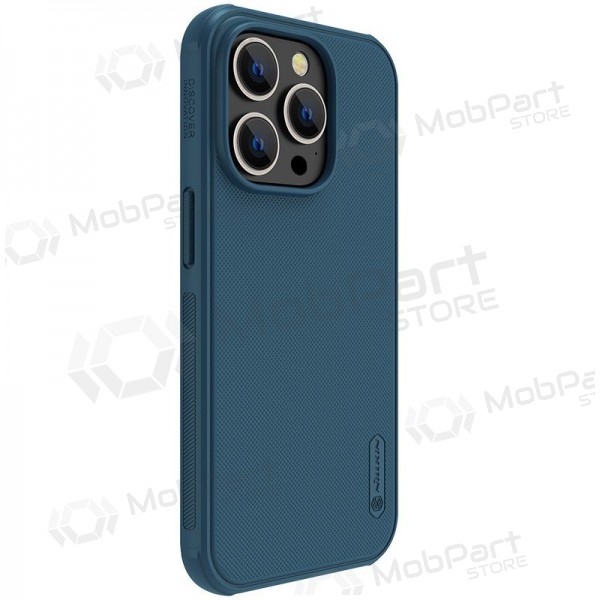 Apple iPhone 14 Plus Hülle - Nillkin Frosted Shield (blau)