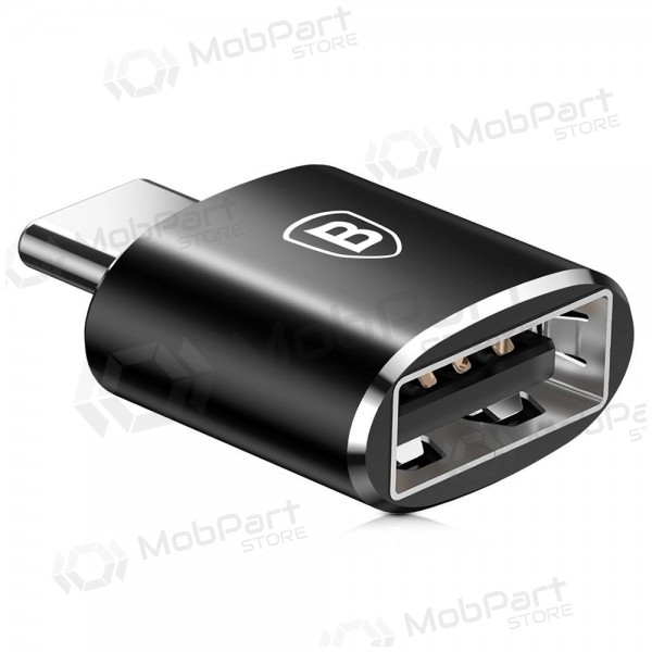 USB-C-Adapter Baseus CATOTG-01 USB-A auf USB-C OTG schwarz