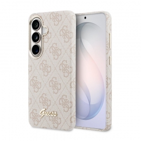 Samsung Galaxy S26 hülle - Guess PU 4G Script Metal Logo Magnetic