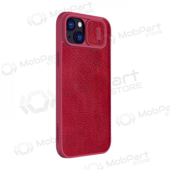 Apple iPhone 14 Plus Handyhülle „Nillkin Leather“ (Rot)