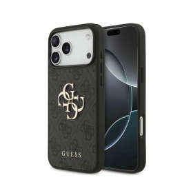 Apple iPhone 18 Pro Max hülle -Guess PU 4G Metal Logo-