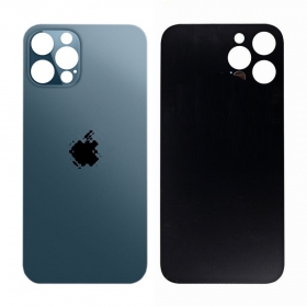 Apple iPhone 12 Pro Rückseite Akkudeckel (Blau) (bigger hole for camera)
