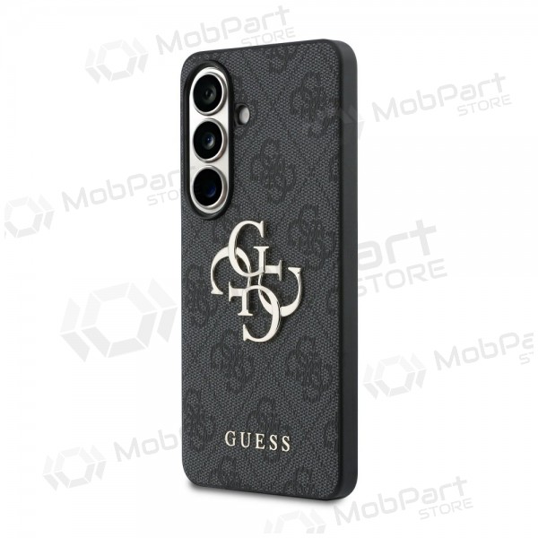 Samsung Galaxy S26 Hülle - Guess PU 4G Metal Logo (grau)