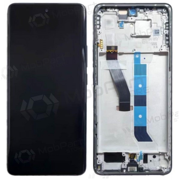 Xiaomi Redmi Note 15 5G bildschirm (schwarz) (mit rahmen) (original)