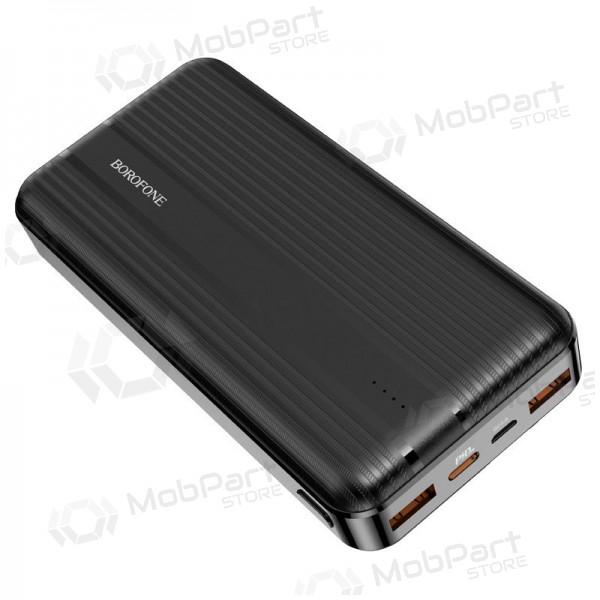 externe Batterie Power Bank Borofone BJ9A Type-C PD+Quick Charge 3.0 (3A) 20000mAh Schwarz externe Batterie Power Bank Borofone BJ9A Type-C PD+Quick Charge 3.0 (3A) 20000mAh Schwarz