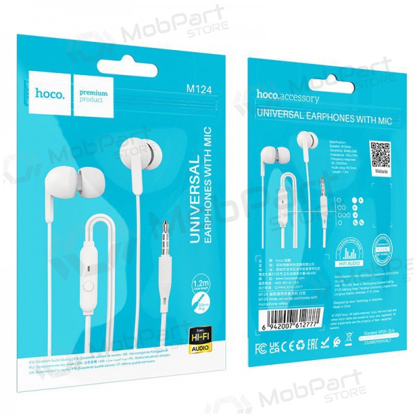Ausinės Hoco M124 3,5mm Ausinės Hoco M124 3,5mm