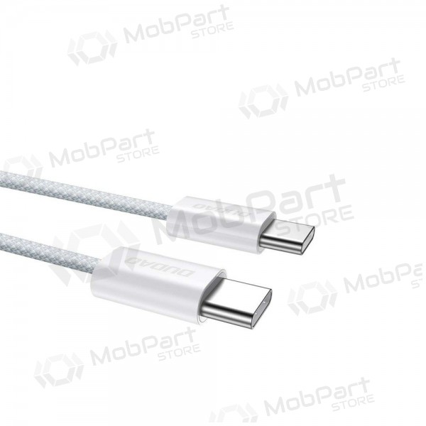 USB-C-Kabel Dudao L6C USB-C auf USB-C 1 m 60 W weiß