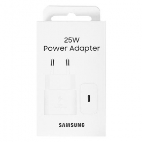 Ladegerät original Samsung EP-T2510NWEGEU 25W im Paket Weiß