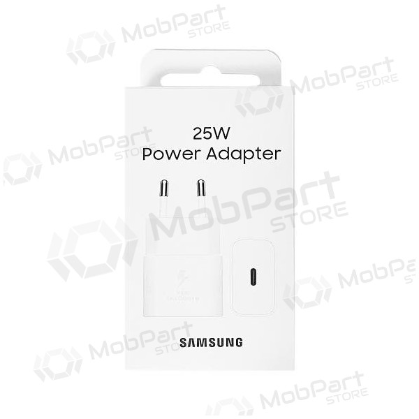Ladegerät original Samsung EP-T2510NWEGEU 25W im Paket Weiß