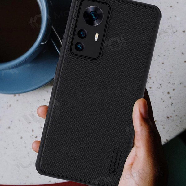 Xiaomi Redmi Note 12 Pro 5G / Poco X5 Pro Handyhülle „Nillkin Frosted Shield“ (Schwarz) Xiaomi Redmi Note 12 Pro 5G / Poco X5 Pro Handyhülle „Nillkin Frosted Shield“ (Schwarz)