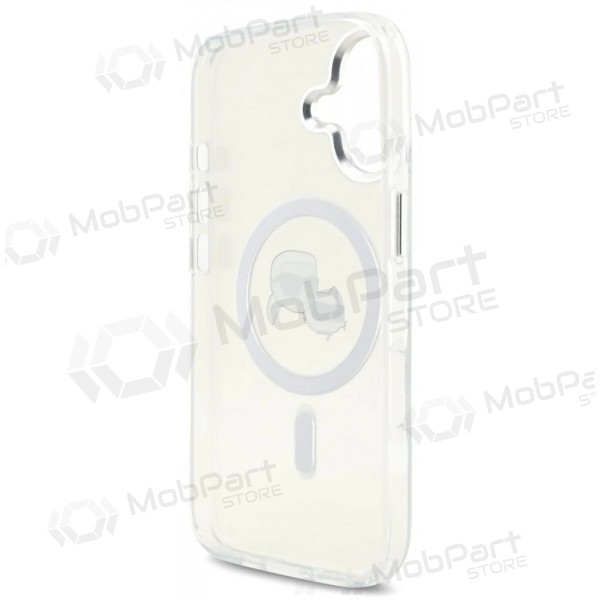 Apple iPhone 17 hülle - Karl Lagerfeld IML K&CH Heads Metal Frame MagSafe (transparent)