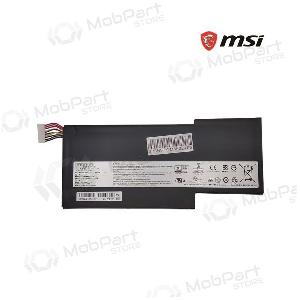 MSI BTY-M6K, 4500mAh Laptop-Batterie / Akku - PREMIUM MSI BTY-M6K, 4500mAh Laptop-Batterie / Akku - PREMIUM