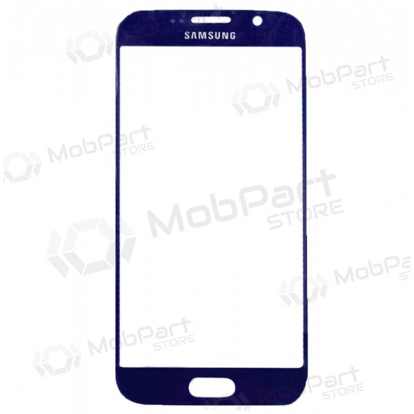 Samsung G920F Galaxy S6 Bildschirmglas (Blau) (for screen refurbishing)