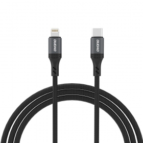 Lightning Kabel Dudao L3CL USB-C auf Lightning 1.2 m 30 W schwarz