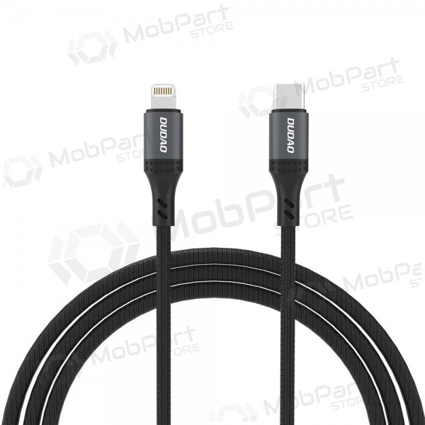 Lightning Kabel Dudao L3CL USB-C auf Lightning 1.2 m 30 W schwarz