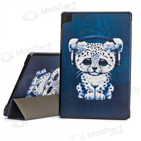 Samsung Galaxy Tab A9+, Tab A11+ hülle - Smart Leather (sad cat)