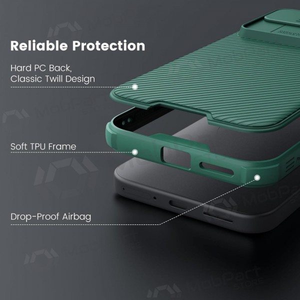 Google Pixel 7A Handyhülle „Nillkin CamShield Pro“ (Grün)