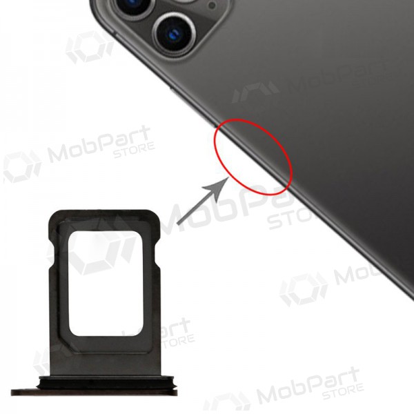Apple iPhone 11 Pro / 11 Pro Max SIM-Kartenhalter Grau (space grey) Apple iPhone 11 Pro / 11 Pro Max SIM-Kartenhalter Grau (space grey)