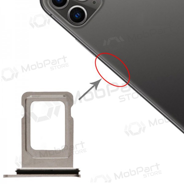Apple iPhone 11 Pro / 11 Pro Max SIM-Kartenhalter (Silbrig) Apple iPhone 11 Pro / 11 Pro Max SIM-Kartenhalter (Silbrig)