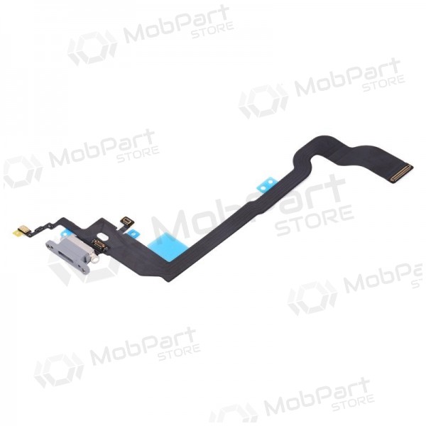 Apple iPhone X Ladeanschluss und Mikrofonanschluss (Silbrig) Apple iPhone X Ladeanschluss und Mikrofonanschluss (Silbrig)