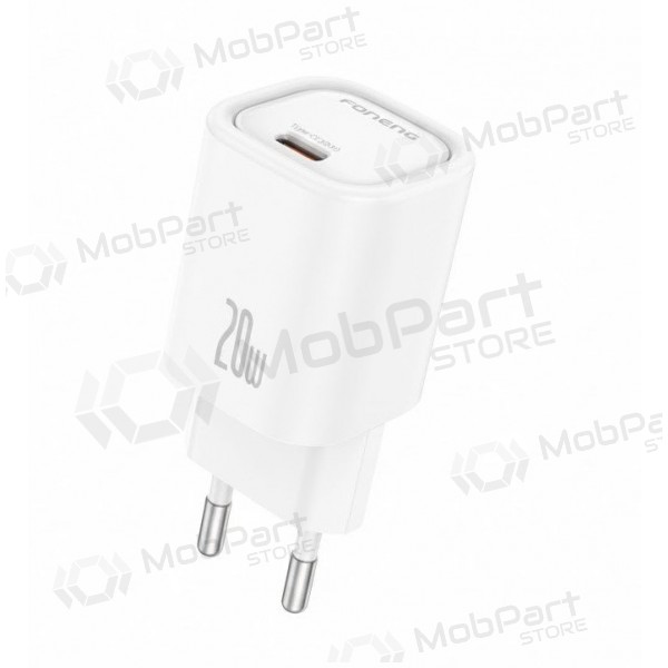 Telefonladegerät Foneng EU69 20 W USB-C weiß