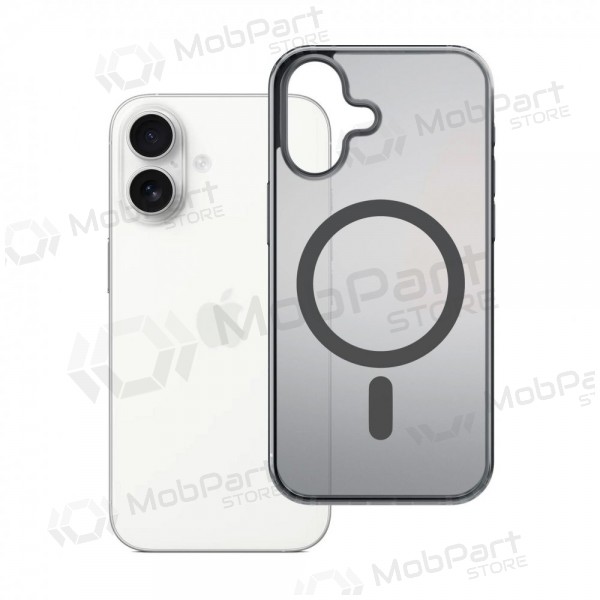 Apple iPhone Air Hülle - 3mk Frosty MagCase (schwarz)