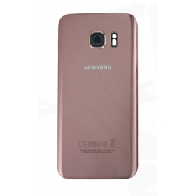 Samsung G930F Galaxy S7 Rückseite Akkudeckel Rosa (rose pink) (gebraucht grade A, original)