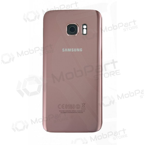Samsung G930F Galaxy S7 Rückseite Akkudeckel Rosa (rose pink) (gebraucht grade A, original)