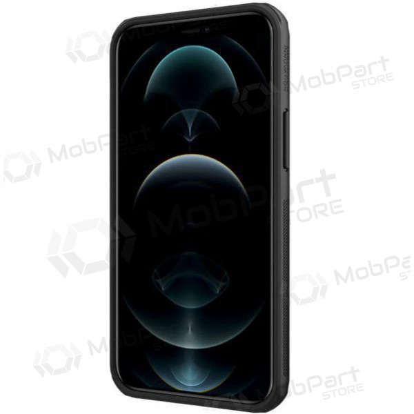 Apple iPhone 15 Pro Max Handyhülle „Nillkin Frosted Shield“ (Schwarz)