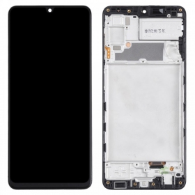 Samsung Galaxy A22 4G Display (Schwarz) (mit Rahmen) (original)