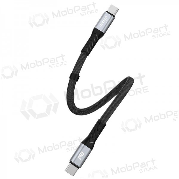 USB-C-Kabel Dudao L10C USB-C auf USB-C 0,23 m 100 W schwarz